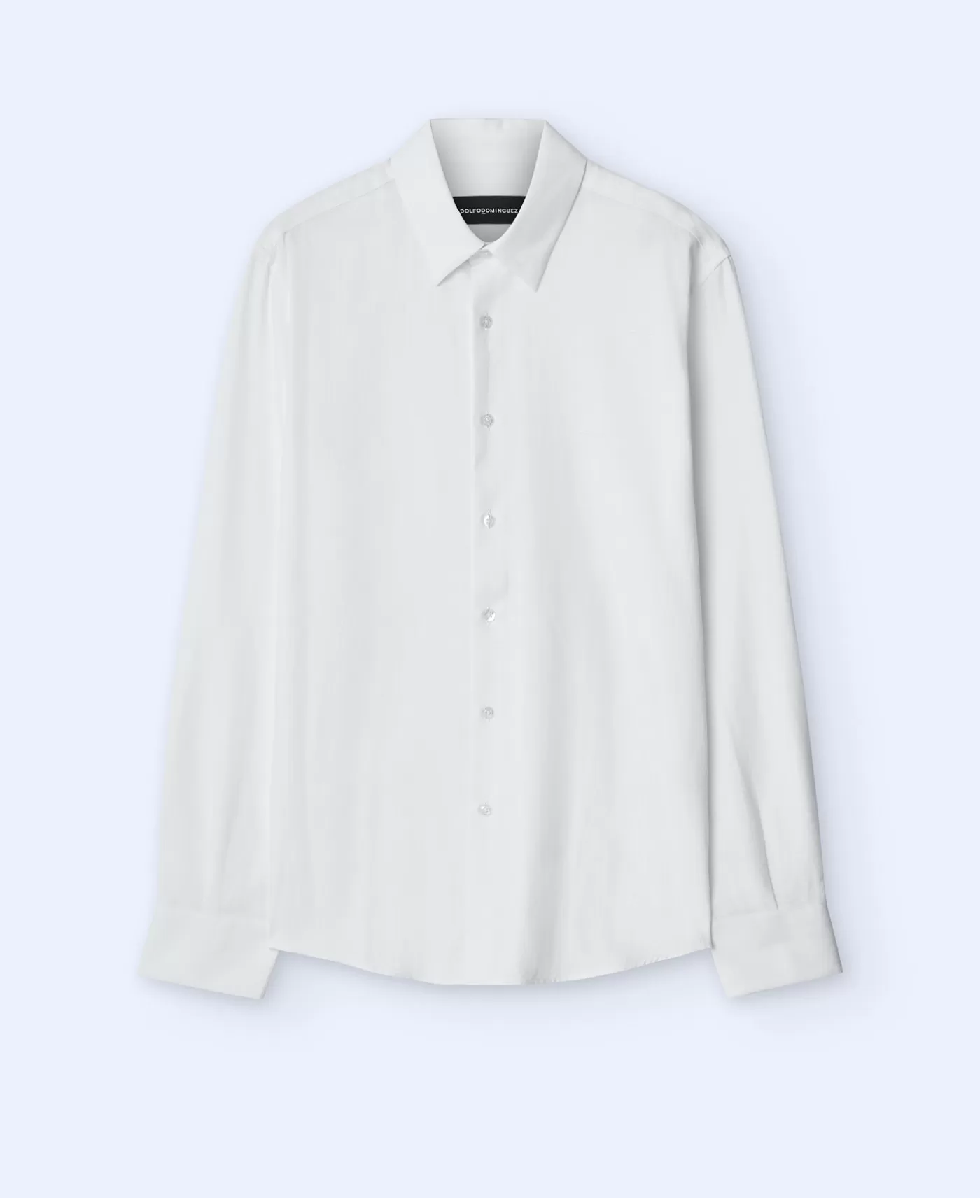 Hombre Adolfo Dominguez Camisa En Lyocell Algodon