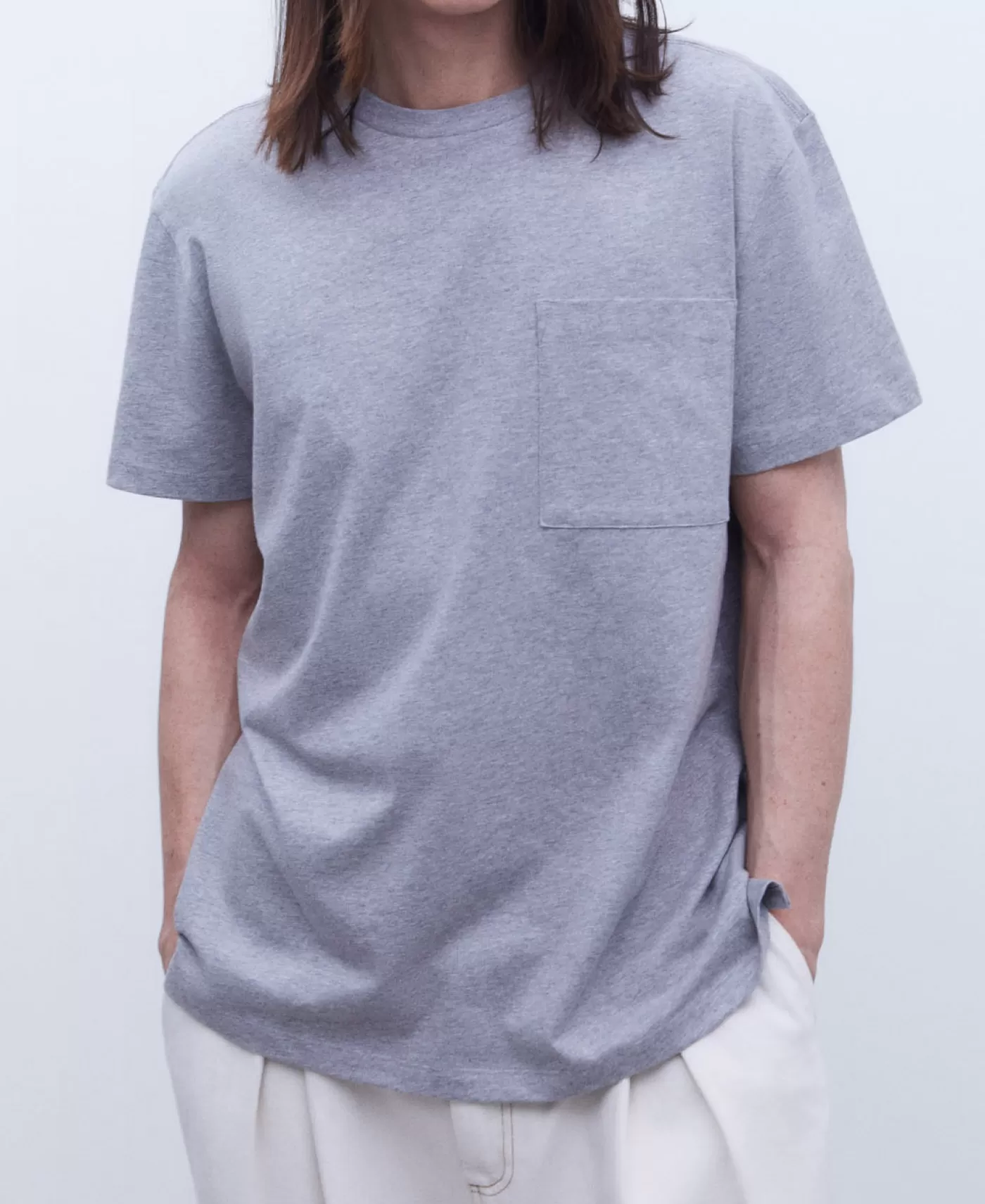 Hombre Adolfo Dominguez Camiseta De Corte Relajado