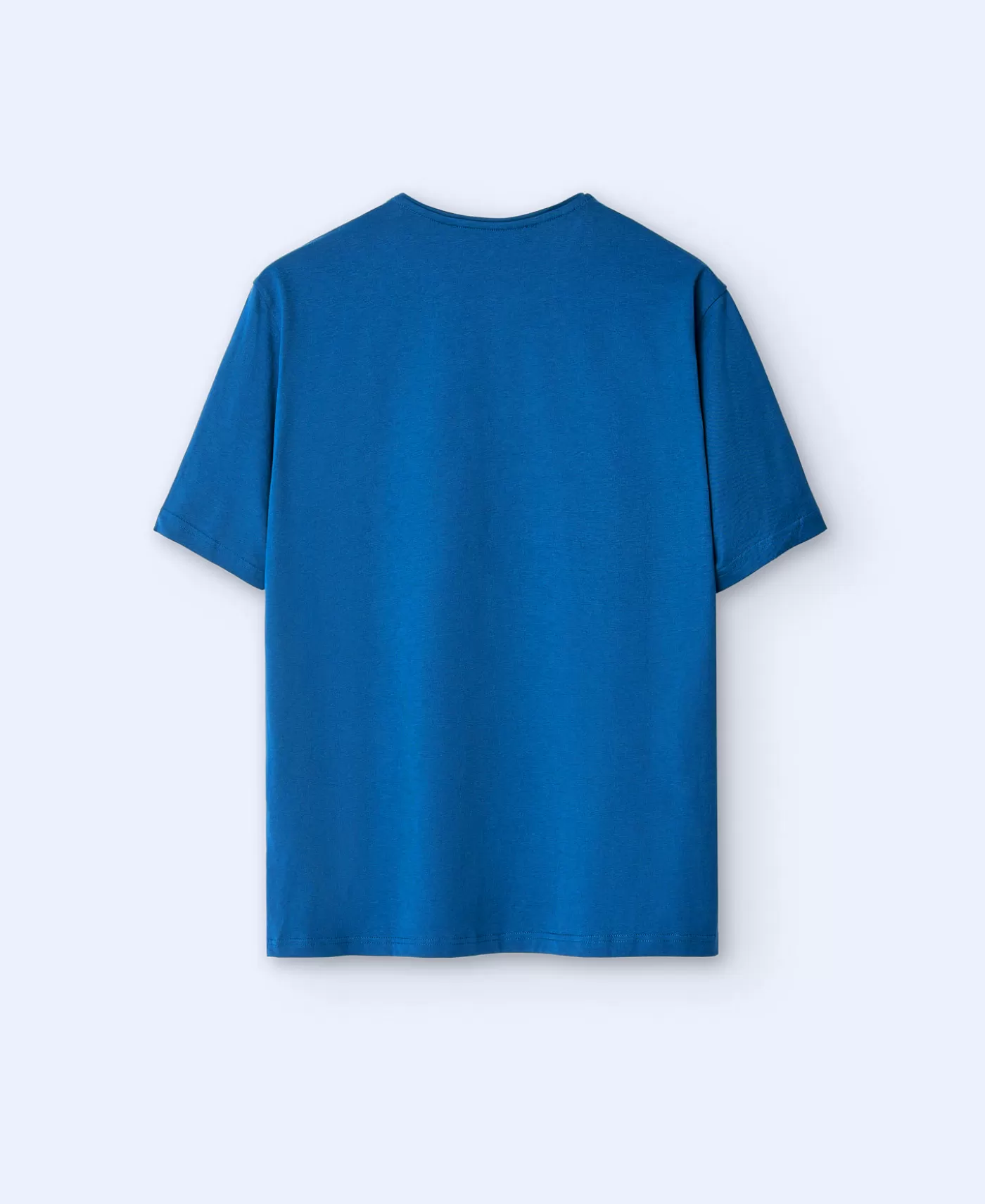 Hombre Adolfo Dominguez Camiseta Jaspeada En Algodon