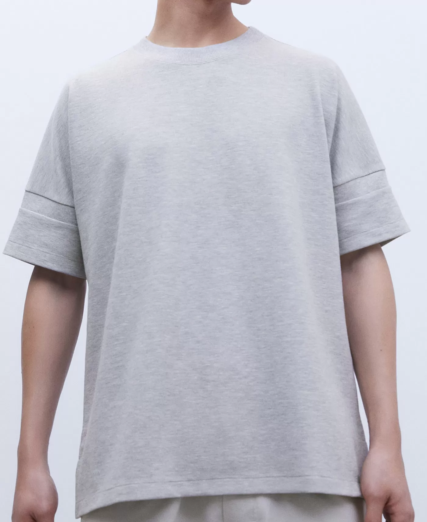 Hombre Adolfo Dominguez Camiseta Oversize Manga Murcielago