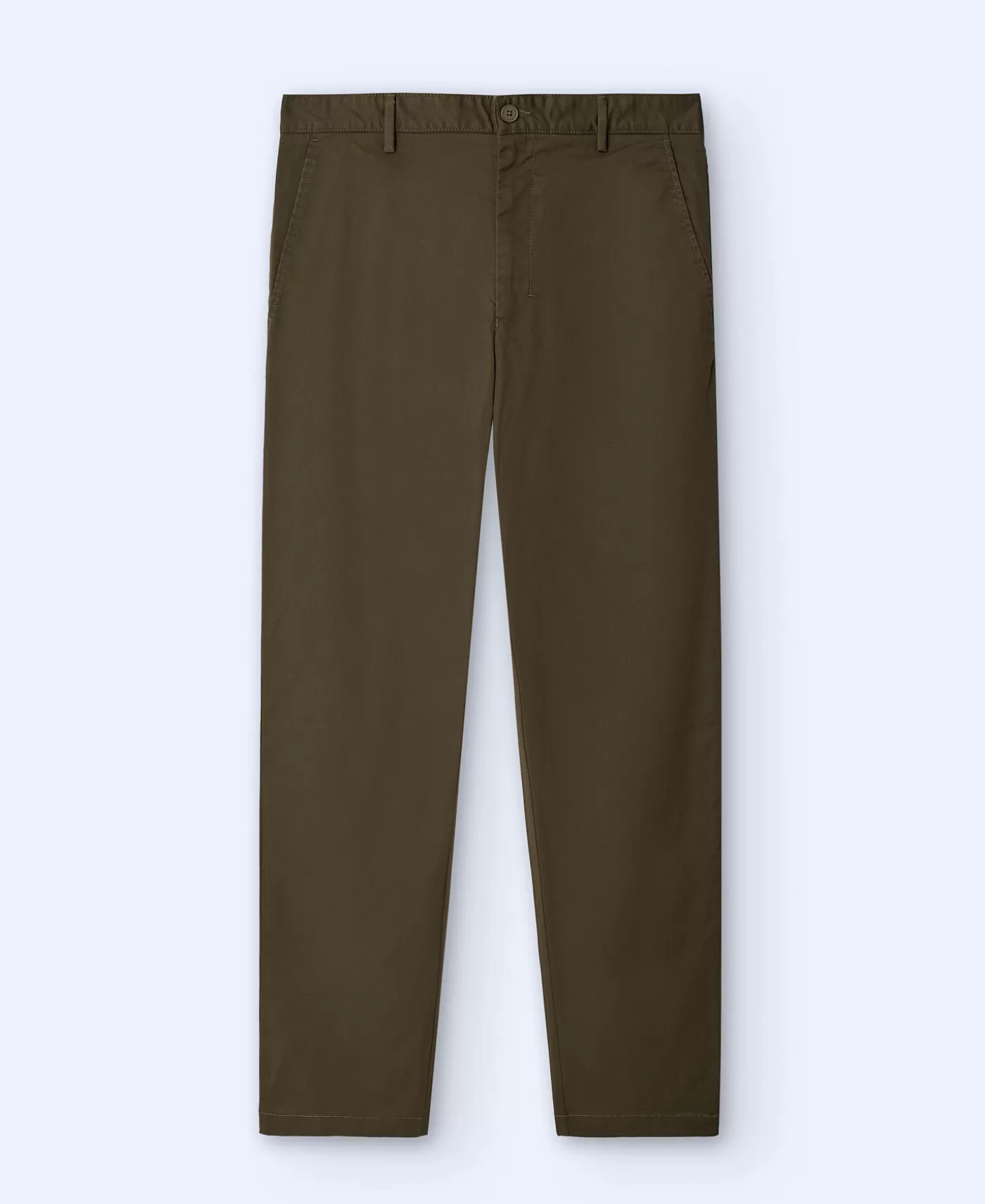 Hombre Adolfo Dominguez Pantalon Chino En Twill De Algodon