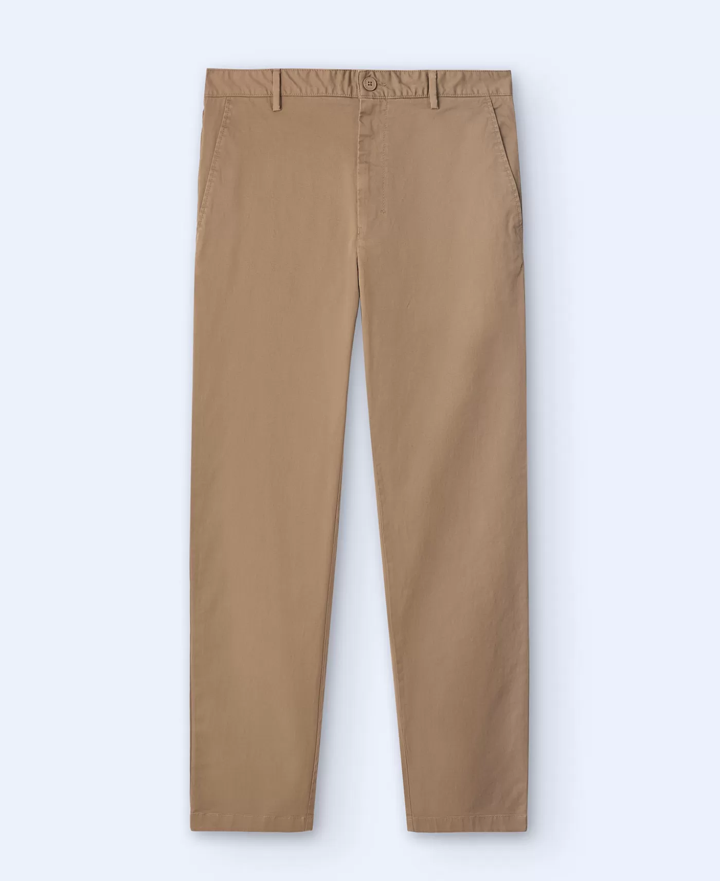 Hombre Adolfo Dominguez Pantalon Chino En Twill De Algodon
