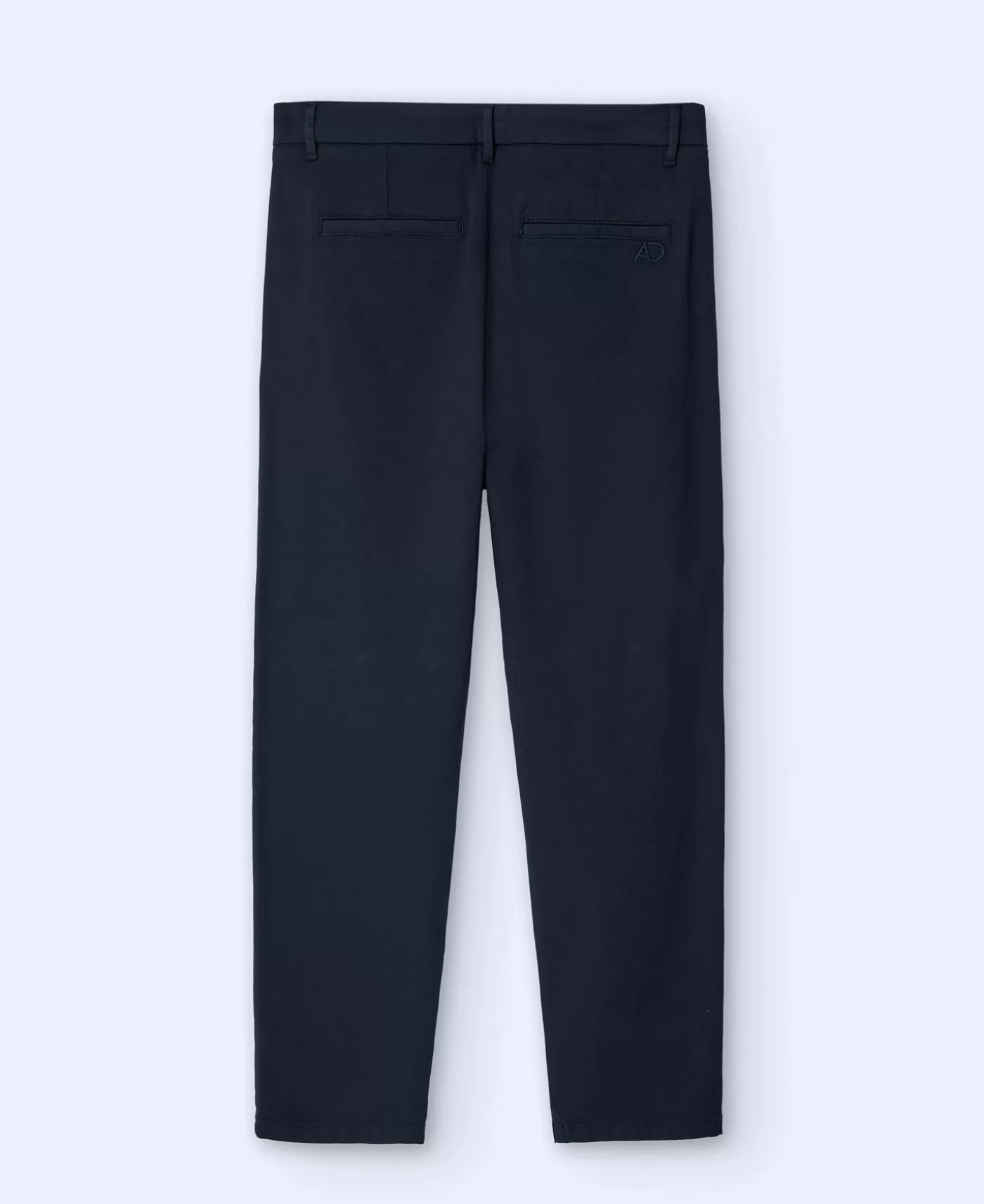 Hombre Adolfo Dominguez Pantalon Chino Holgado Con Pinzas