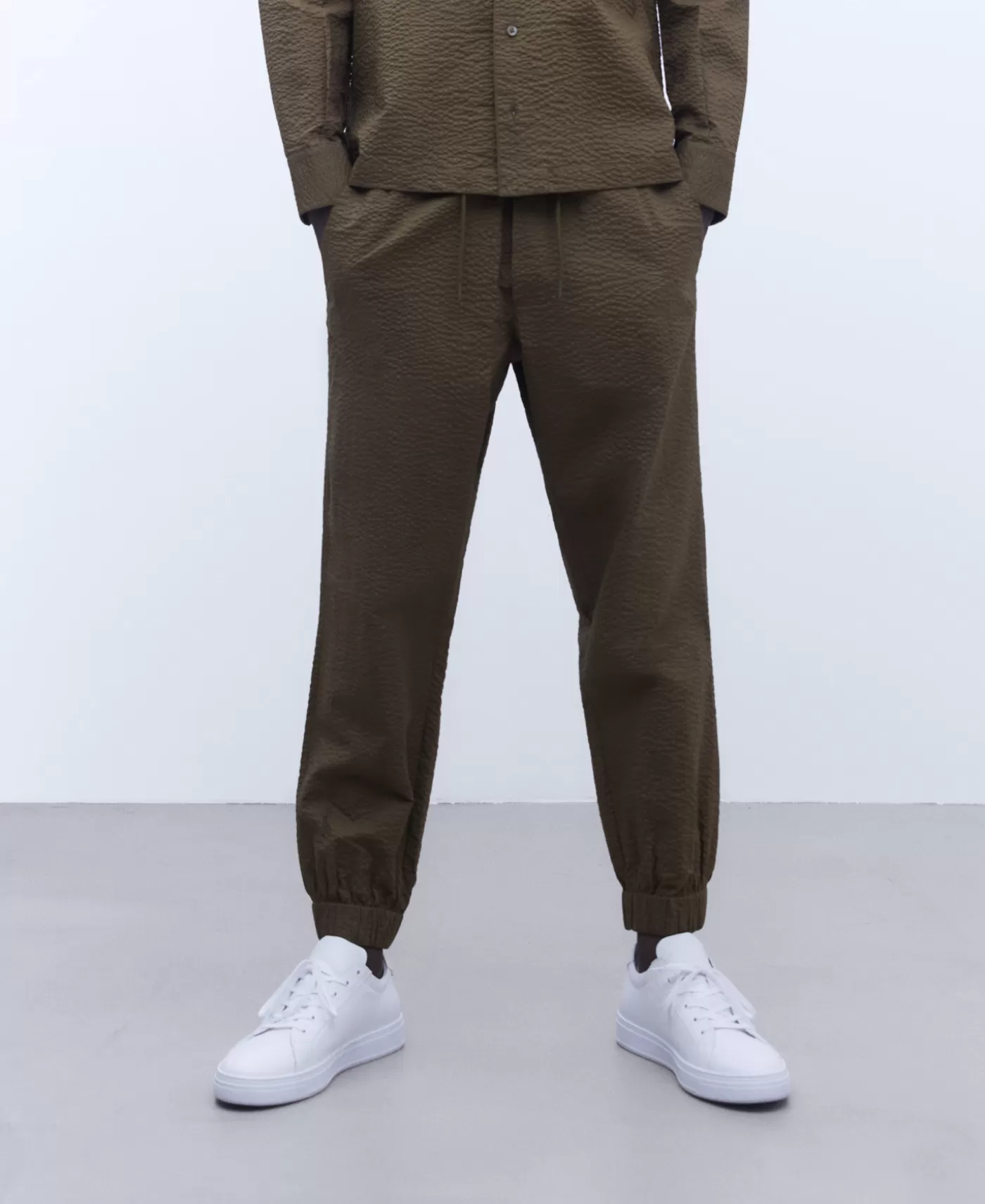 Hombre Adolfo Dominguez Pantalon Jogger En Algodon