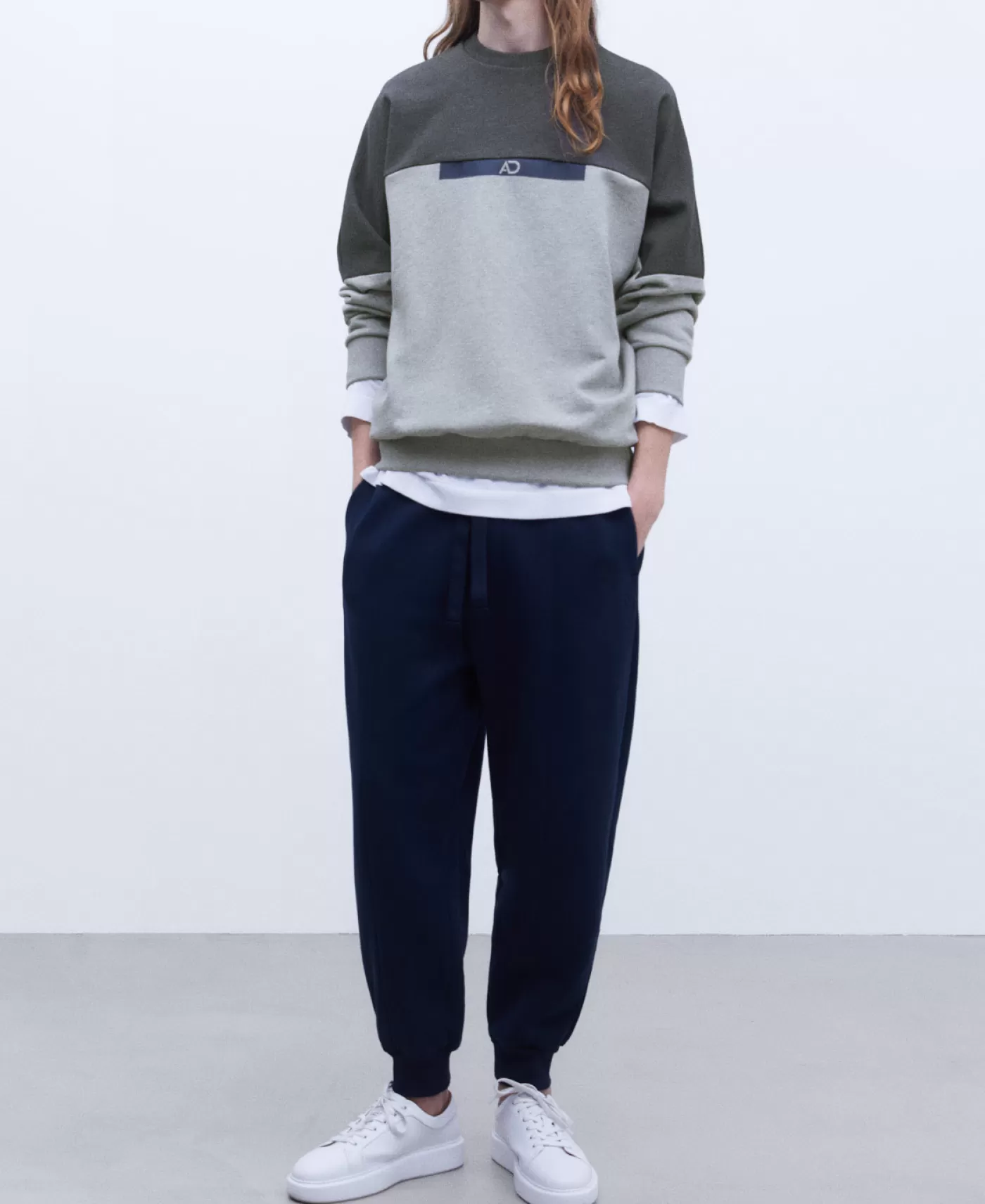 Hombre Adolfo Dominguez Pantalon Jogger En Algodon Organico