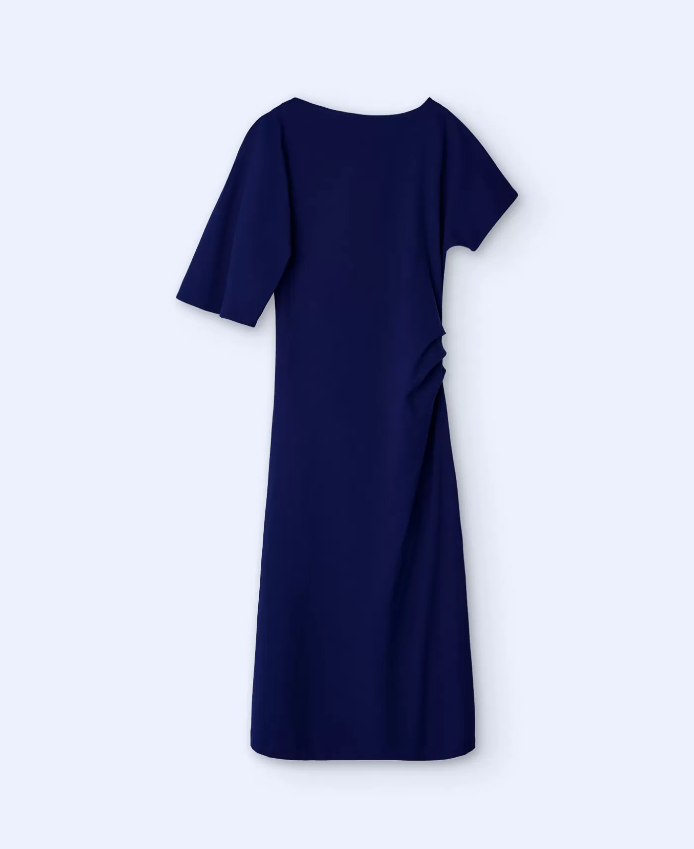 Mujer Adolfo Dominguez Vestido Asimetrico En Algodon Organico
