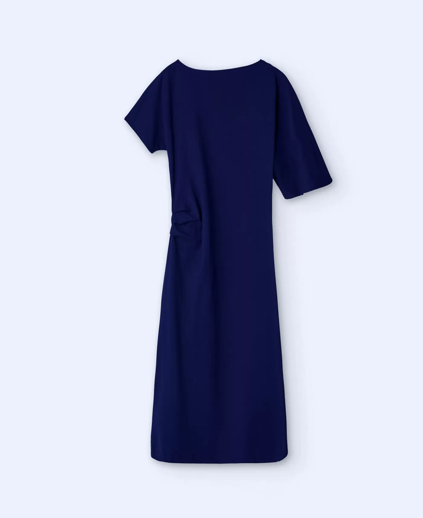 Mujer Adolfo Dominguez Vestido Asimetrico En Algodon Organico
